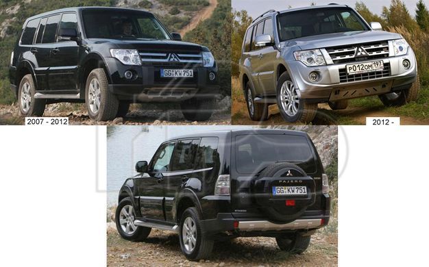 Кожух Резервного Колеса MITSUBISHI PAJERO IV (V80, V90) 07-14 P-015228 фото