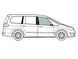Скло передніх дверей праве Опель Зафира А Opel Zafira A (Минивен 5-х Дв) (1999-2005) 109915-CH фото 1