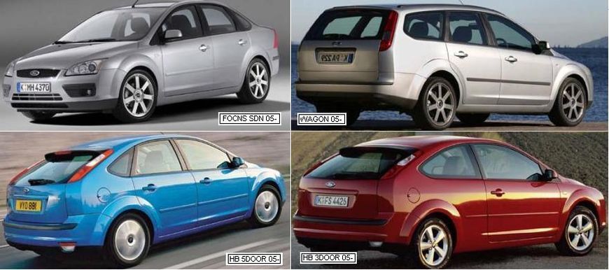 Порог Левый 4/5 Doors FORD FOCUS 05-08 P-006252 фото