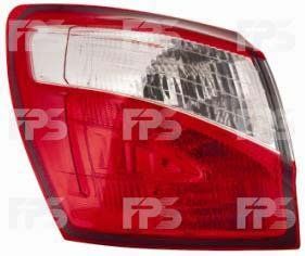Фонарь Задний Левый Внешний NISSAN QASHQAI 10-14 P-016232 фото