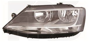 Фара Левая (Эл) С Корректором Белая Вставка В Поворот (EUR) VW JETTA VI 14-18 P-025876 фото