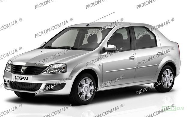 Скло передніх дверей ліве Рено Логан Renault Logan (Комби 5-х Дв) (2004-2012) 111825-CH фото