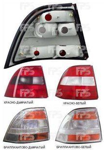 Фонарь Задний Левый (Хетчбек, SDN) Красно-Белый OPEL VECTRA B 95-99 P-017468 фото