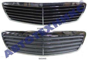 Решітка Комплект (Avantgarde) MERCEDES W211 02-06 (E-CLASS) P-013912 фото