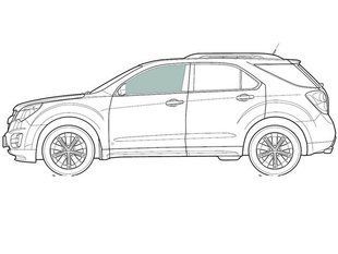 Стекло передней двери левое Chevrolet Captiva (Внедорожник 5-х Дв) (2006-) 102085-EU фото