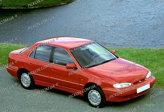 Скло задніх дверей ліве Хундай Лантра Hyundai Lantra (Седан 4-х Дв) (1990-1995) 118360-CH фото