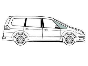 Форточка передней двери правая Renault Scenic (Минивен 5-х Дв) (2003-2009) 111733-CH фото