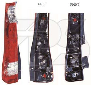 Фонарь Задний Левый Красно-Белый HONDA CRV 02-06 P-008624 фото