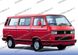 Лобовое стекло VW Transporter T3 (Минивен) (1979-1990) 114769-UA фото 3